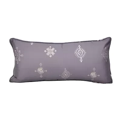 Your Lifestyle By Donna Sharp Wyoming Emblem Rectangular Throw Pillow