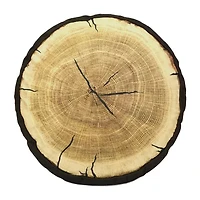 Donna Sharp Painted Bear Tree Round Throw Pillow