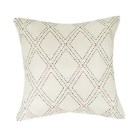 Donna Sharp Sweet Melon Diamond Square Throw Pillow