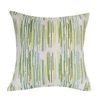 Donna Sharp Sweet Melon Stitches Square Throw Pillow