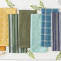 Design Imports Assorted 5-pc. Towel + Dish Cloth Set