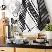 Design Imports Asst Foodie 5-pc. Towel + Dish Cloth Set