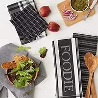 Design Imports Asst Foodie 5-pc. Towel + Dish Cloth Set