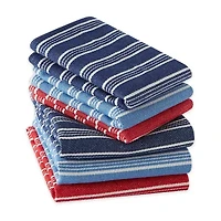 Design Imports Starboard Stripe Heavyweight 6-pc. Towel + Dish Cloth Set