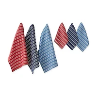 Design Imports Starboard Stripe Heavyweight 6-pc. Towel + Dish Cloth Set