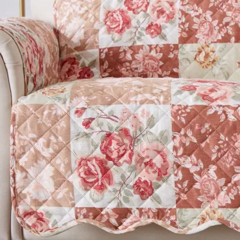 Linery Floral Loveseat Protector