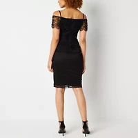 DJ Jaz Sleeveless Embellished Sheath Dress