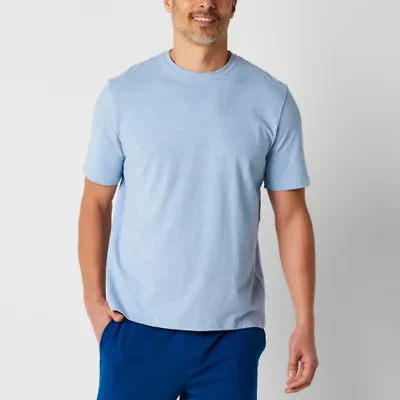 Stafford Super Soft Mens Crew Neck Short Sleeve Pajama Top