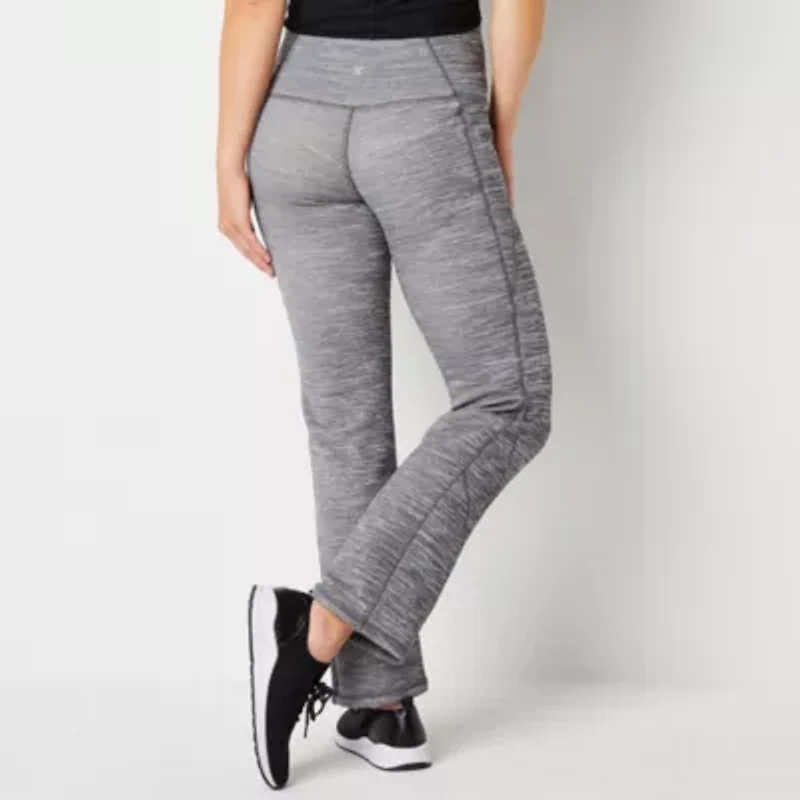 Xersion X-Warmth Fleece Womens High Rise Straight Sweatpant