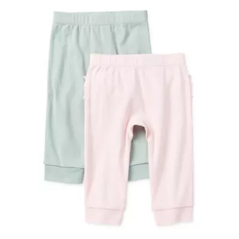 Okie Dokie Baby Girls Tapered Regular Fit Jogger Pant