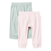 Okie Dokie Baby Girls Tapered Regular Fit Jogger Pant