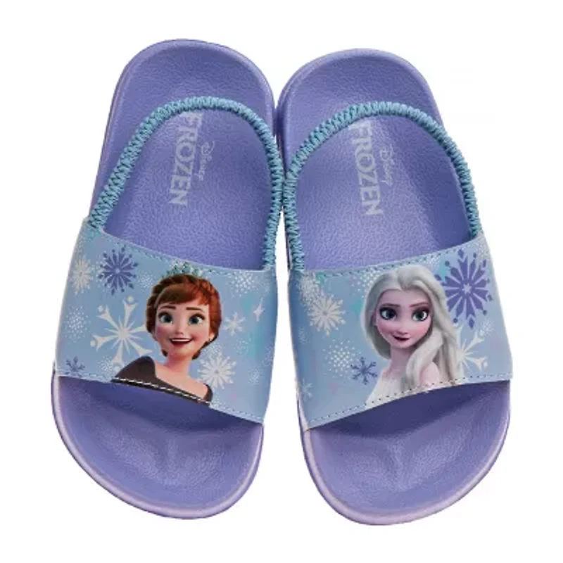 Disney Little & Big Girls Frozen Slide Sandals