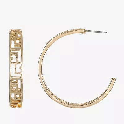 Liz Claiborne Womens 35mm Hypoallergenic Hoop Earrings