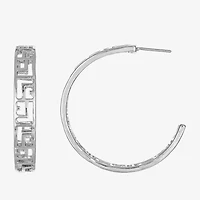 Liz Claiborne Womens 35mm Hypoallergenic Hoop Earrings