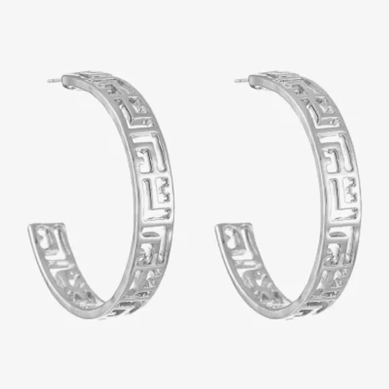 Liz Claiborne Womens 35mm Hypoallergenic Hoop Earrings