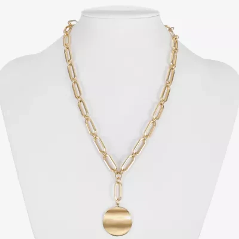 Liz Claiborne Womens 17 Inch Y Necklace