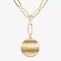 Liz Claiborne Womens 17 Inch Y Necklace