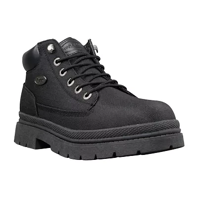 Lugz Mens Drifter Ripstop Flat Heel Lace Up Boots