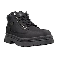 Lugz Mens Drifter Ripstop Flat Heel Lace Up Boots