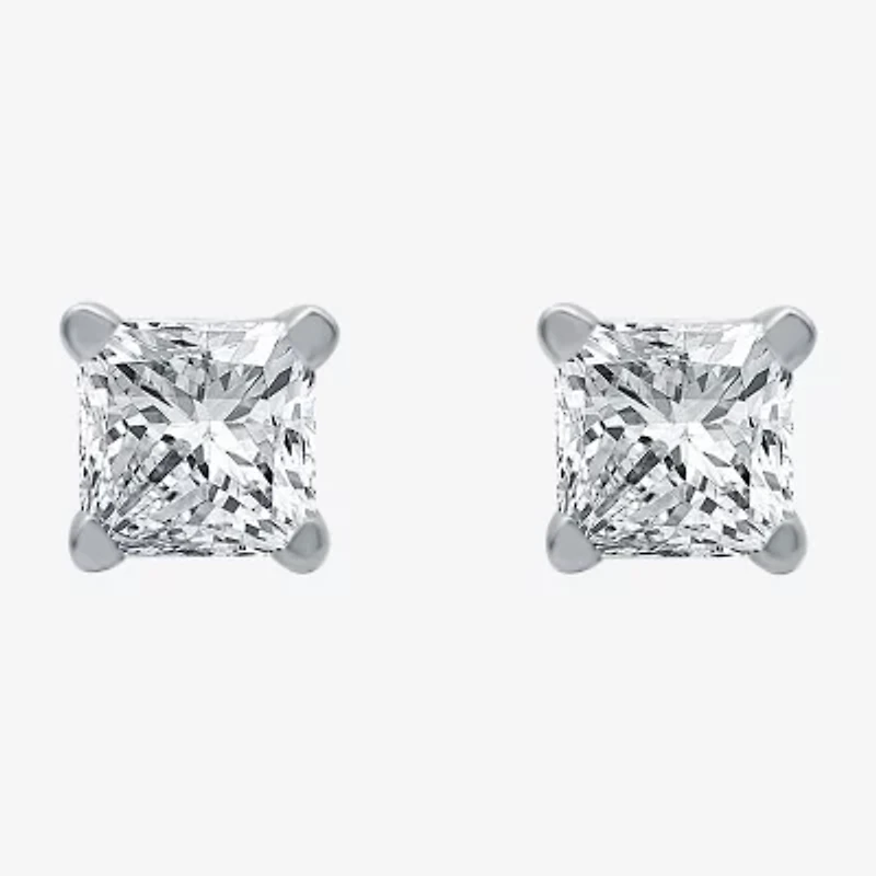 Classic Collection 1/4 CT. T.W. Natural White Diamond 10K Gold 3.4mm Stud Earrings