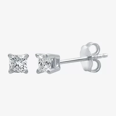 Classic Collection 1/4 CT. T.W. Natural White Diamond 10K Gold 3.4mm Stud Earrings