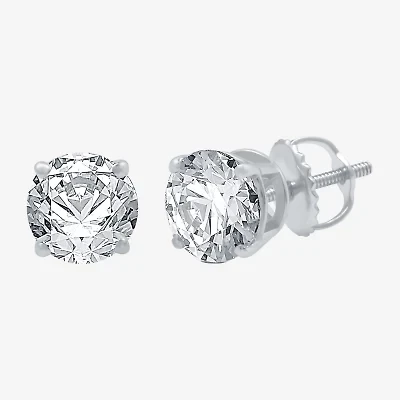 Ever Star 1 3/8 CT. T.W. Lab-Grown (G / SI1-SI2) Diamond 10K or 14K Gold Round Stud Earrings