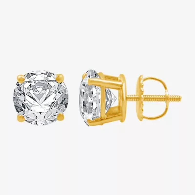 Ever Star 1 3/8 CT. T.W. Lab-Grown (G / SI1-SI2)  Diamond 10K or 14K Gold Round Stud Earrings