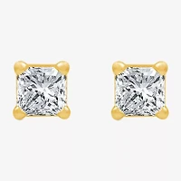 Deluxe Collection 1/4 CT.T.W. Natural Diamond 14K Gold 3.4mm Stud Earrings