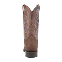 Dingo Mens Saw Buck Block Heel Cowboy Boots