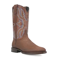 Dingo Mens Saw Buck Block Heel Cowboy Boots