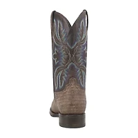 Dingo Mens Saw Buck Block Heel Cowboy Boots