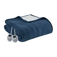 Serta® Fleece to Sherpa Heated Electric Blanket