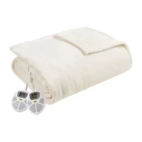 Serta® Plush Soft Heated Electric Blanket