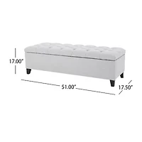 Ottilie Storage Upholstered Ottoman