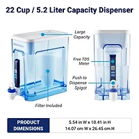 Zero Water Cup Readyread 5-Stage Water Filter Pitcher