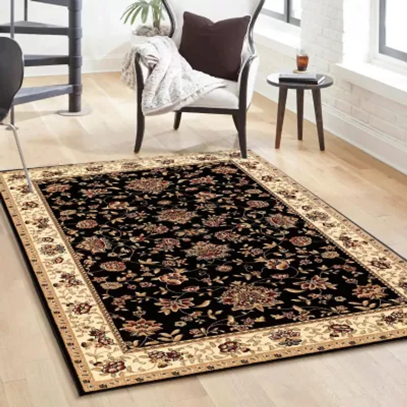 Como Terry Traditional Oriental Indoor Rectangular Accent Rug