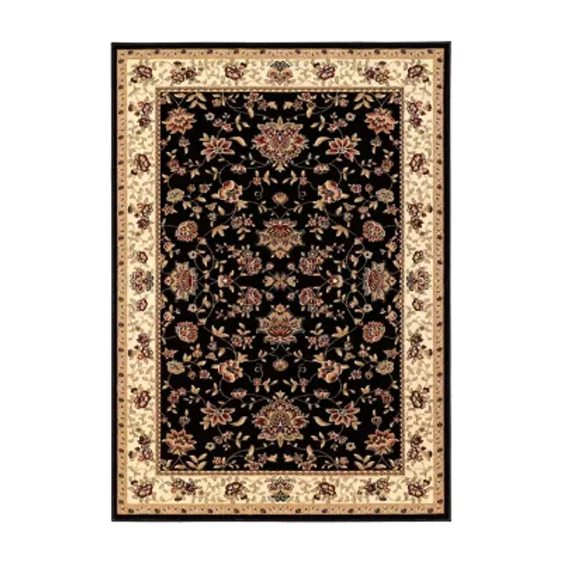 Como Terry Traditional Oriental Indoor Rectangular Accent Rug