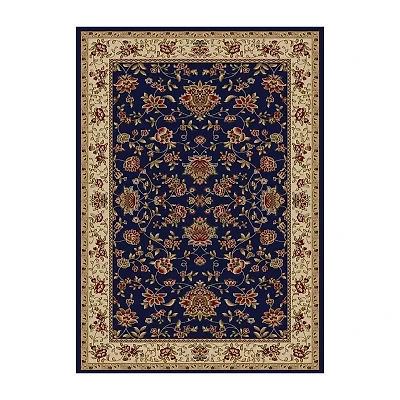 Como Terry Traditional Oriental Indoor Rectangular Accent Rug