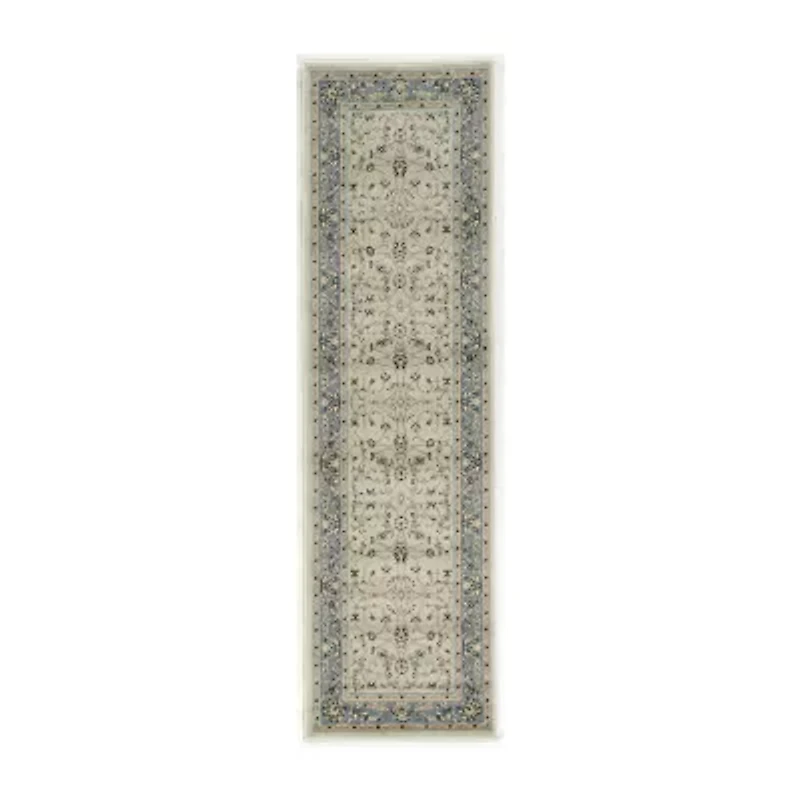 Alba Motiff Traditional Oriental Indoor Rectangular Runner