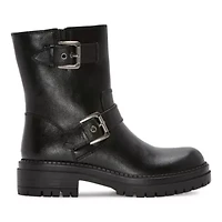 Arizona Jean Co Womens Tilpa Stacked Heel Combat Boots