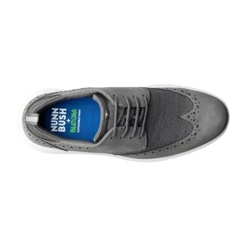 Nunn Bush Mens Stance Knit Oxford Shoes