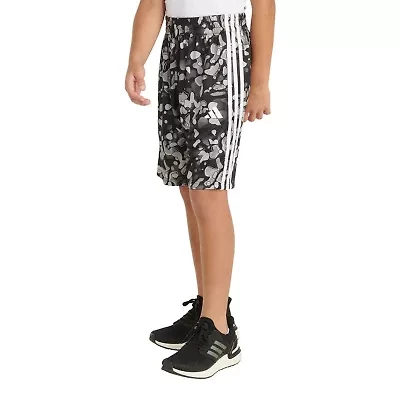 adidas Big Kid Boys Mid Rise Pull-On Short