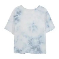 Vacay Mode Womens Juniors Crew Neck Short Sleeve Regular Fit Mickey and Friends Graphic T-Shirt