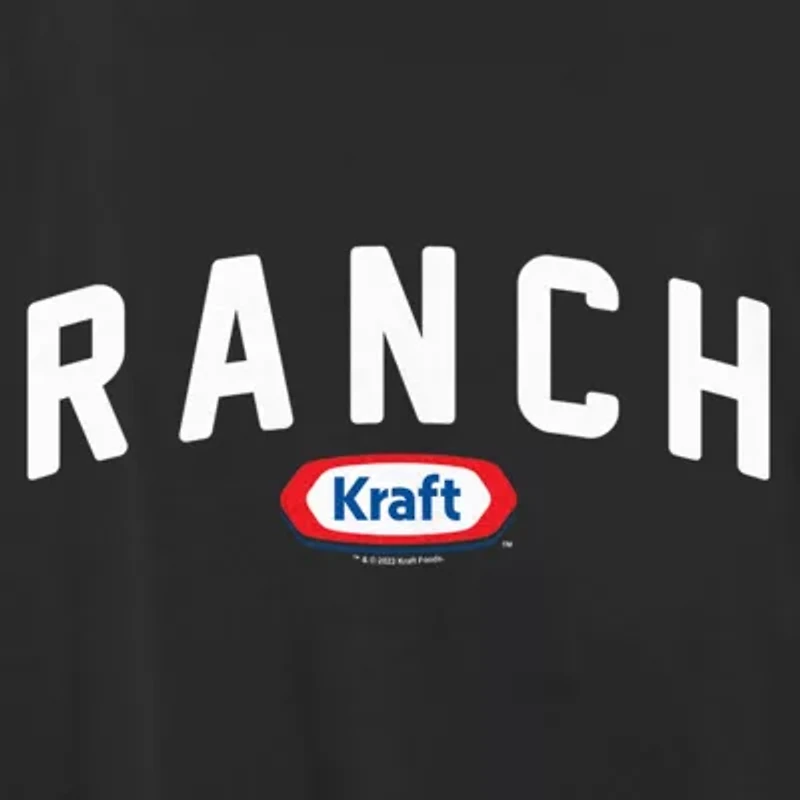 Kraft Ranch Tee Womens Crew Neck Short Sleeve Regular Fit Juniors Graphic T-Shirt