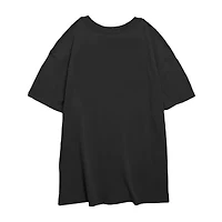 Womens Crew Neck Short Sleeve Regular Fit Sonic the Hedgehog Juniors Graphic T-Shirt