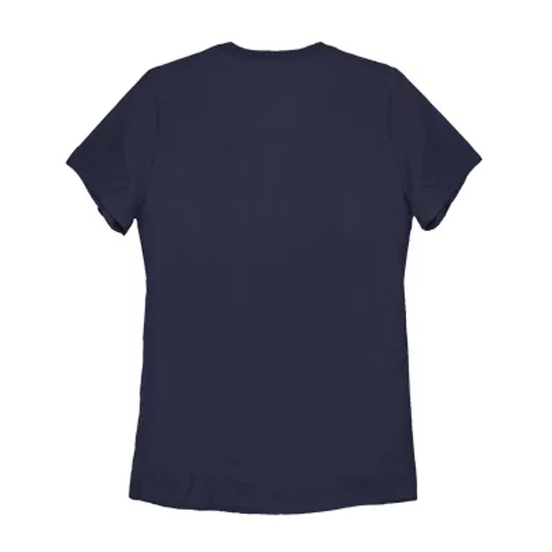 Legally Blonde Makes Me Want A Hot Dog Real Bad Womens Juniors Crew Neck Short Sleeve Regular Fit Graphic T-Shirt