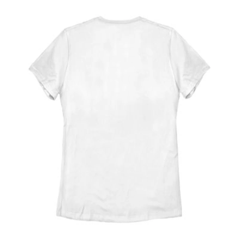 Looney Tunes Tee Womens Crew Neck Short Sleeve Regular Fit Juniors Graphic T-Shirt