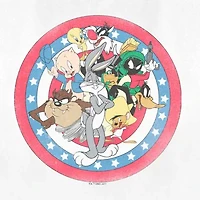 Looney Tunes Tee Womens Crew Neck Short Sleeve Regular Fit Juniors Graphic T-Shirt