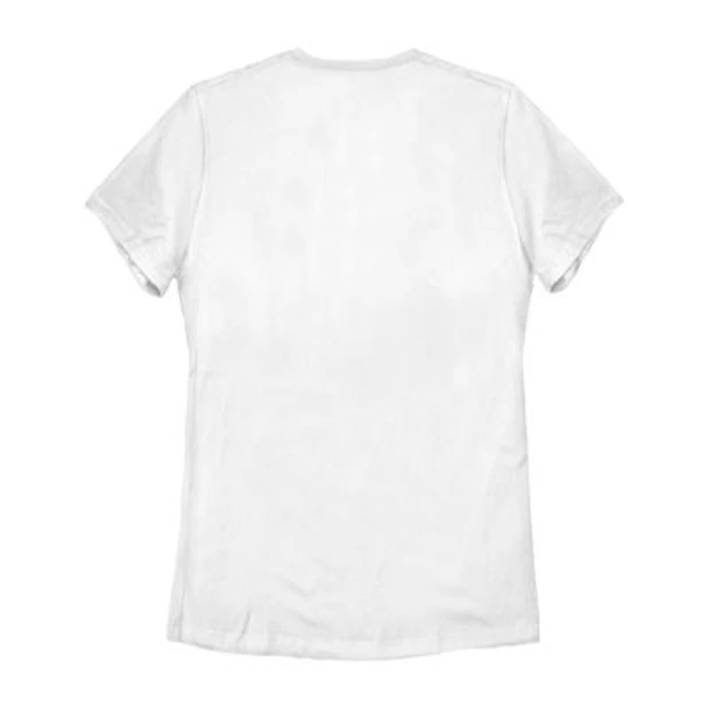 Disney Mulan Tee Womens Crew Neck Short Sleeve Regular Fit Princess Juniors Graphic T-Shirt