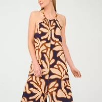 Sam And Jess Womens Halter Neck Sleeveless Jumpsuit